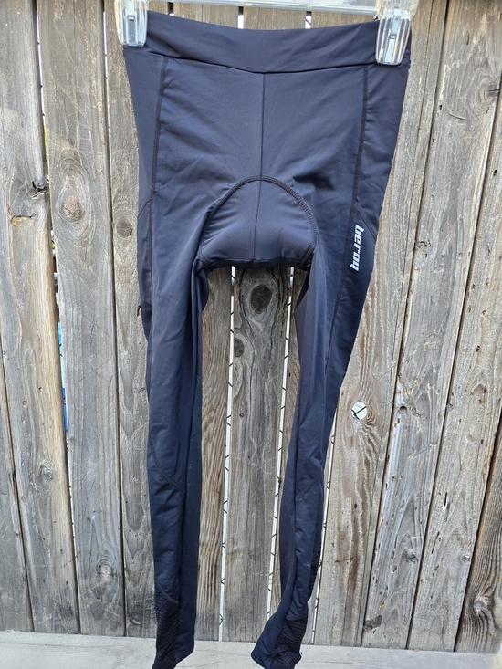 Beroy Other - Men's Black Cycling Tights with Padded Seat Leggings Size S